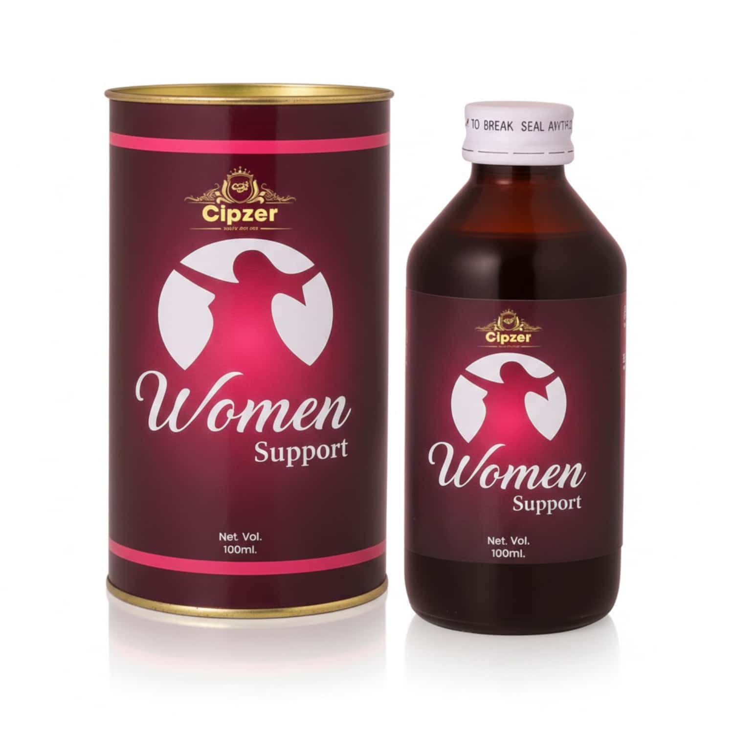 Cipzer Women Support Syrup 200ml | Ayurvedic Care For Uterine Health & Menstrual Wellness