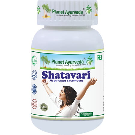 Planet Ayurveda Shatavari Capsules - 60 Capsules