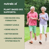 Nutrabud Plant Based Vitamin B12 | 100% Rda | 120 Veg Capsules