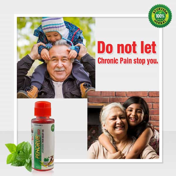 Boroline - Ayurvedic Pain Relief Product | Penorub Ayurvedic Pain Relief Oil (4X25 Ml)