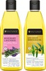 Soulflower Bhringraj Oil 225Ml & Rosemary Lavender Healthy Hair Oil 225Ml Combo