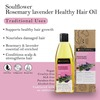 Soulflower Bhringraj Oil 225Ml & Rosemary Lavender Healthy Hair Oil 225Ml Combo
