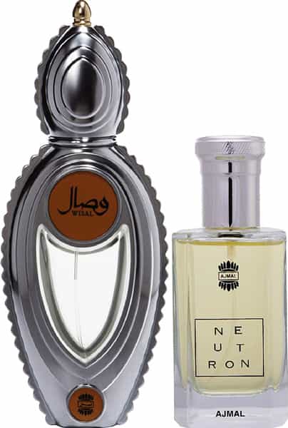 Ajmal Wisal Eau De Parfum 50Ml Perfume For Women And Neutron Eau De Parfum 100Ml Perfume For Men