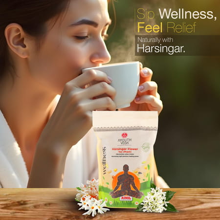 Ayouthveda Harsingar Flower Tea (Phant) - 200g