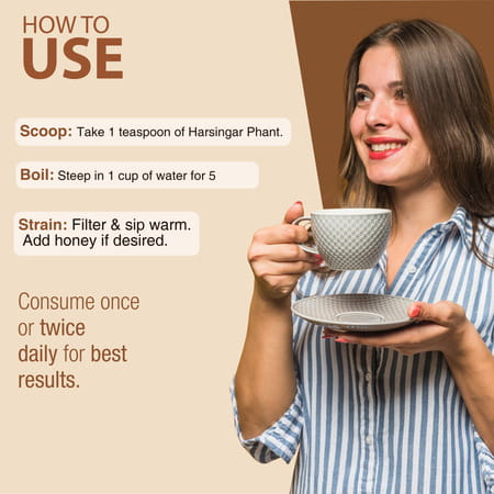 Ayouthveda Harsingar Flower Tea (Phant) - 200g