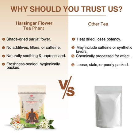 Ayouthveda Harsingar Flower Tea (Phant) - 200g