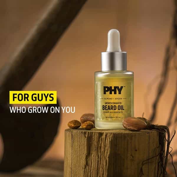 Phy Almond + Argan Beard Oil - 30 Ml