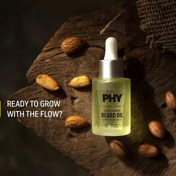 Phy Almond + Argan Beard Oil - 30 Ml