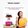 Everherb Neem - Immunity Booster - Hair & Skin Detoxifier - Bottle Of 60 Capsules (By Pharmeasy)