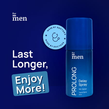 Formen Topical Delay Spray For Men | Safe Effective & Non-Transferrable Long Lasting Spray (20 Gm)