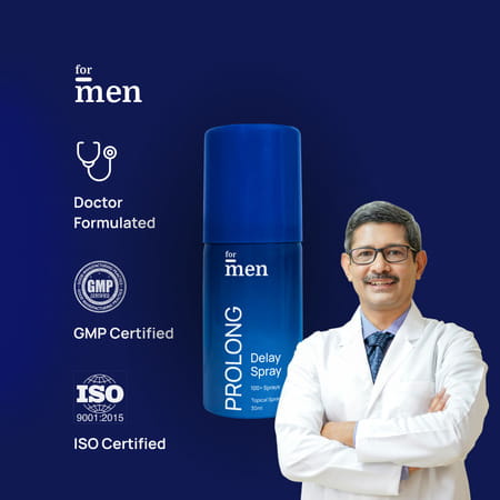 Formen Topical Delay Spray For Men | Safe Effective & Non-Transferrable Long Lasting Spray (20 Gm)
