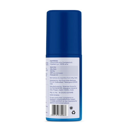 Formen Topical Delay Spray For Men | Safe Effective & Non-Transferrable Long Lasting Spray (20 Gm)