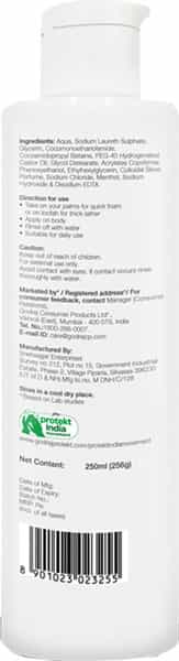 Godrej Protekt Health Body Wash - 99.9% Germ Protection Citrus Fragrance - 250Ml