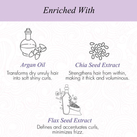 Curl Up Curl Moisturising Shampoo | Wavy & Curly Hair | Sulphate Paraben & Silicone Free - 200ml