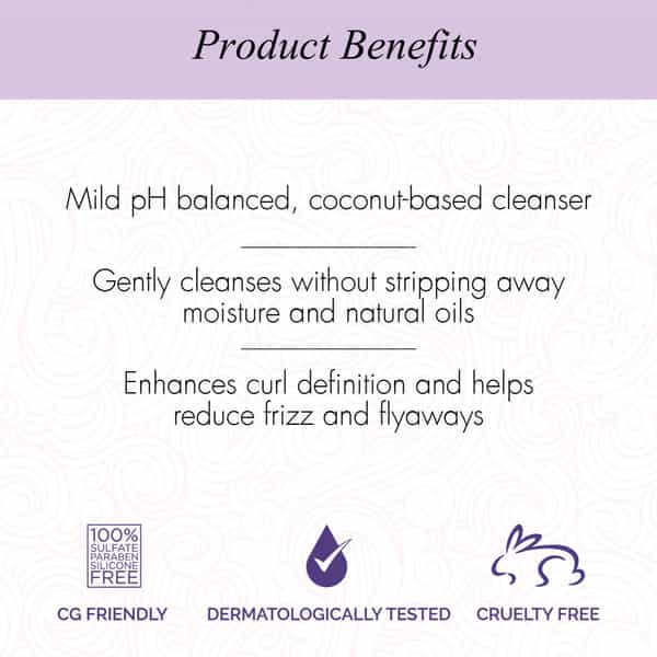 Curl Up Curl Moisturising Shampoo | Wavy & Curly Hair | Sulphate Paraben & Silicone Free - 200Ml