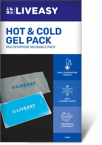 Liveasy Hot And Cold Gel Pack - Multipurpose Reusable Pack