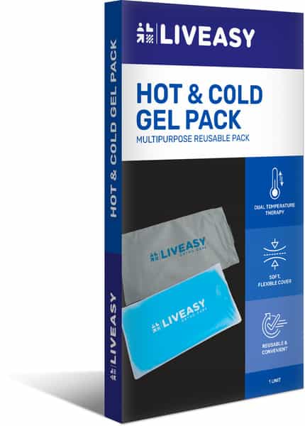 Liveasy Hot And Cold Gel Pack - Multipurpose Reusable Pack