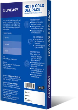 Liveasy Ortho Care Reusable Hot And Cold Gel Pack