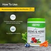 Oziva Superfood Greens & Herbs 250g | For Better Metabolism Detox & Digestion