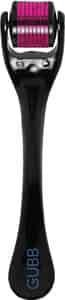Gubb Derma Roller 0.5mm For Hair Regrowth Face Acne Scars & Skin Aging 540 Micro Needles - Pink