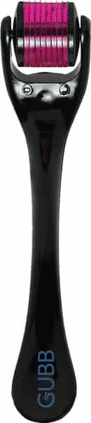 Gubb Derma Roller 0.5Mm For Hair Regrowth Face Acne Scars & Skin Aging 540 Micro Needles - Pink