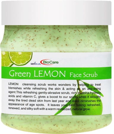 Gemblue Biocare Green Lemon Scrub 500ml