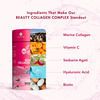 Wishnew Wellness Beauty Collagen Complex Radiant Hair, Skin&Nails 21 Sachets With Collagen Blueberry