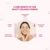 Wishnew Wellness Beauty Collagen Complex Radiant Hair, Skin&Nails 21 Sachets With Collagen Blueberry