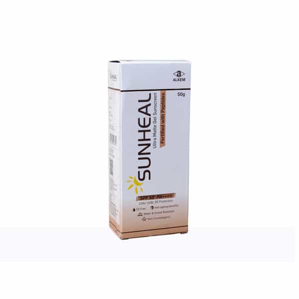 Sunheal Ultra Matte Gel Sunscreen Spf 50+ Pa++++ 50Gm