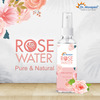 Dr. Morepen Pure & Natural Rose Water Spray For Face | Alcohol Free Toner - 100ml Pack Of 3