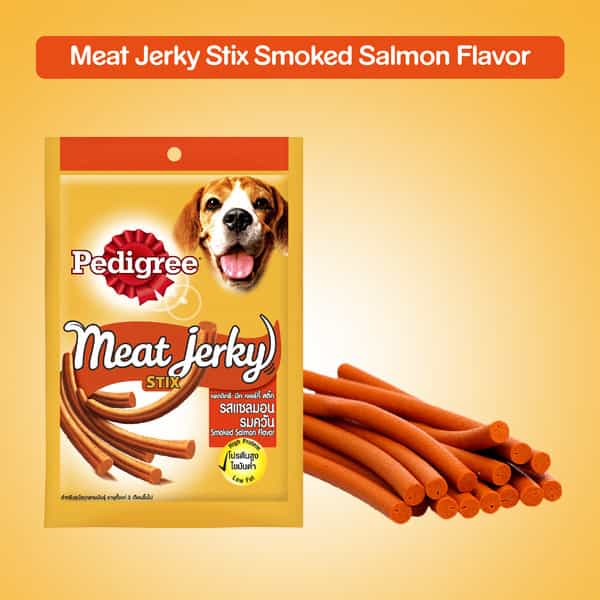 Pedigree Meatjerky Stix Smoked Salmon 60G