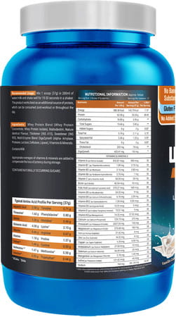 Onelife Whey Protein (Isolate + Concentrate) - Vanilla Cake - 1kg