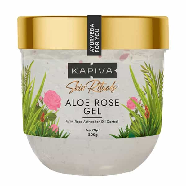 Kapiva Skin Rituals Aloe Rose Gel 200 Gms