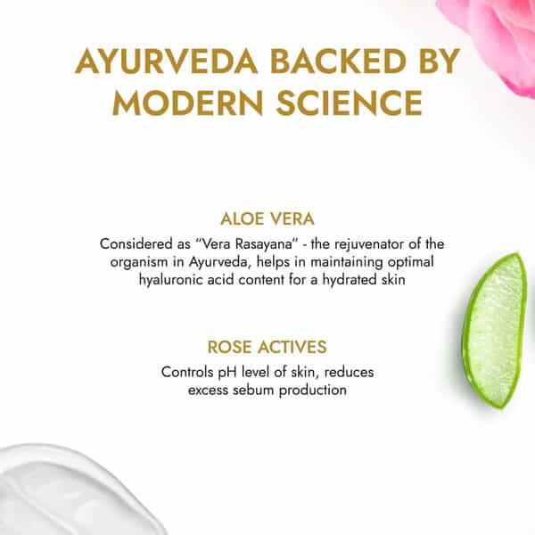 Kapiva Skin Rituals Aloe Rose Gel 200 Gms