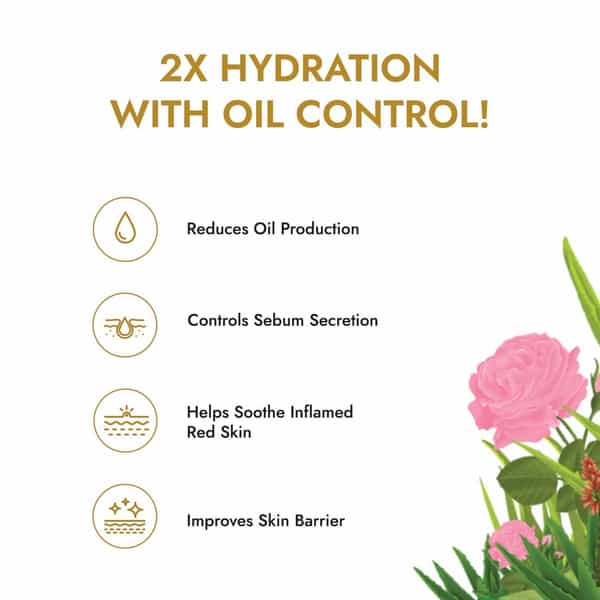 Kapiva Skin Rituals Aloe Rose Gel 200 Gms