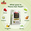 Meera Hair Mask With Aloe Vera,Fenugreek & Bringaraj (Intense Conditioning & Strength)4 X 30 G,120 G