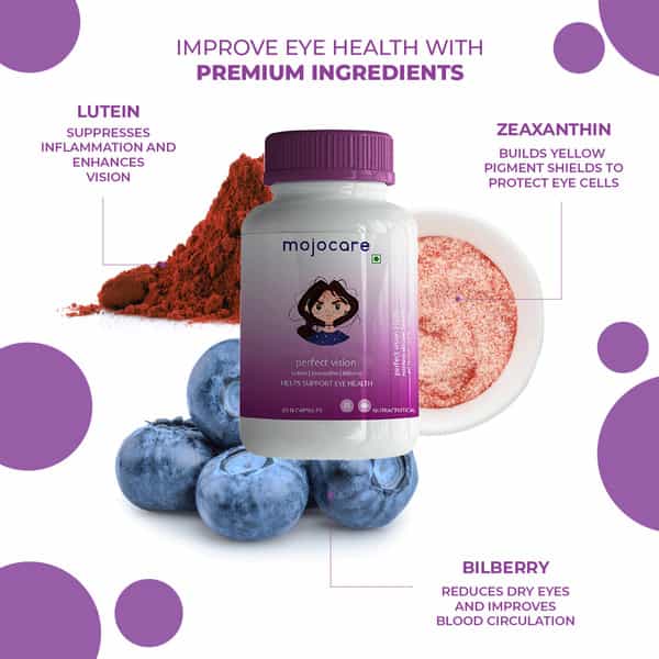 Mojocare Perfect Vision Optimal Eye Health 60 Capsules