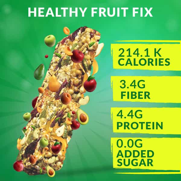 Nourishvitals Granola Healthy Fruit Mix Snack Bar 250 G