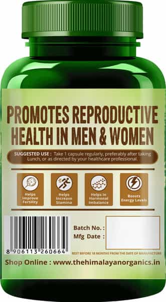 Vlado's Himalayan Organics Maca Root Extract 800Mg | 90 Veg Capsules