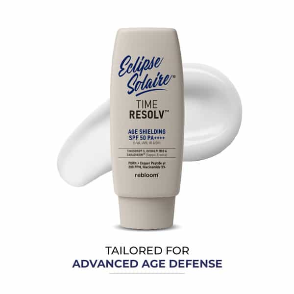 Eclipse Solaire Timeresolv Age Sheilding Spf 50 Pa++++ (Uva| Uvb| Ir & Br)|All Skin Types 60Ml