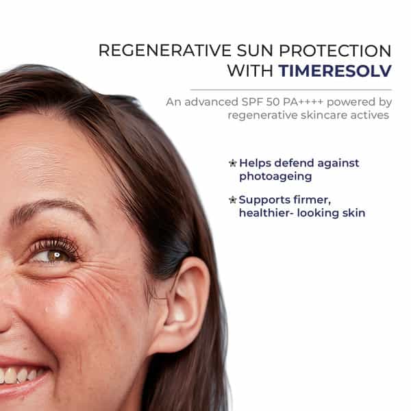 Eclipse Solaire Timeresolv Age Sheilding Spf 50 Pa++++ (Uva| Uvb| Ir & Br)|All Skin Types 60Ml