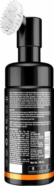 Mancode Brightening Vitamin C Foaming Face Wash 150Ml