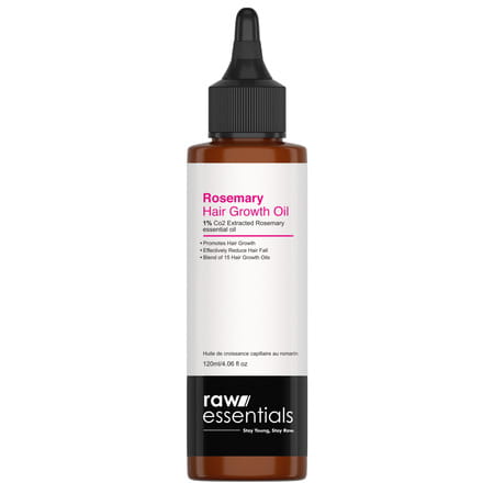 Raw Essentials Rosemary Hair Oil 50ml | Highest Grade Natural Rosemary Oil For Hair Growth-120ml