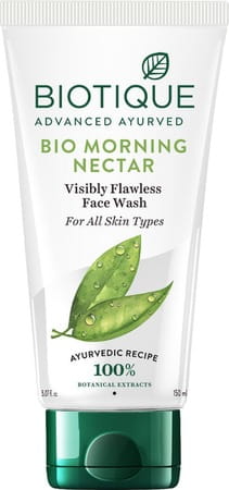 Biotique Bio Morning Nectar Visibily Whitening Scrub Wash - 150 Ml