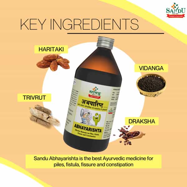 Sandu Abhayarishta - 450 Ml