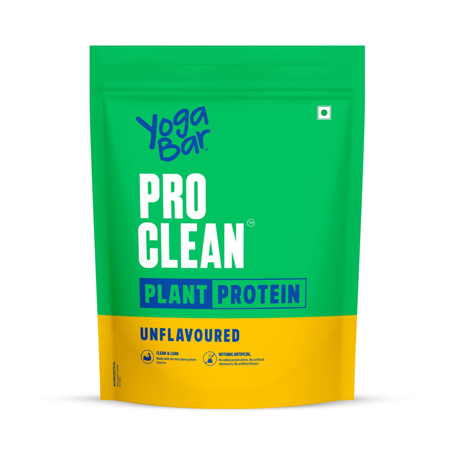 Yoga Bar Pro Clean Plant Protein Unflavoured 500g
