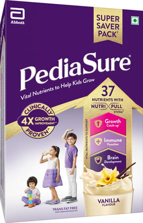 Pediasure Vital Nutrients To Help Kids Growth For 2-6 Years Old Vanilla Flavour Box Of 950 Gm