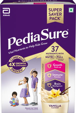 Pediasure Vital Nutrients To Help Kids Growth For 2-6 Years Old Vanilla Flavour Box Of 950 Gm