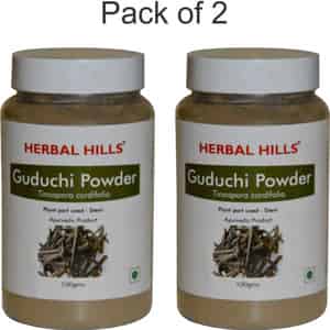 Herbal Hills Guduchi Powder - 100 Gms (pack Of 2)