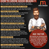 Man Arden 7x Beard Oil 30ml (Mandarin) - 7 Premium Oils For Beard Growth & Nourishment